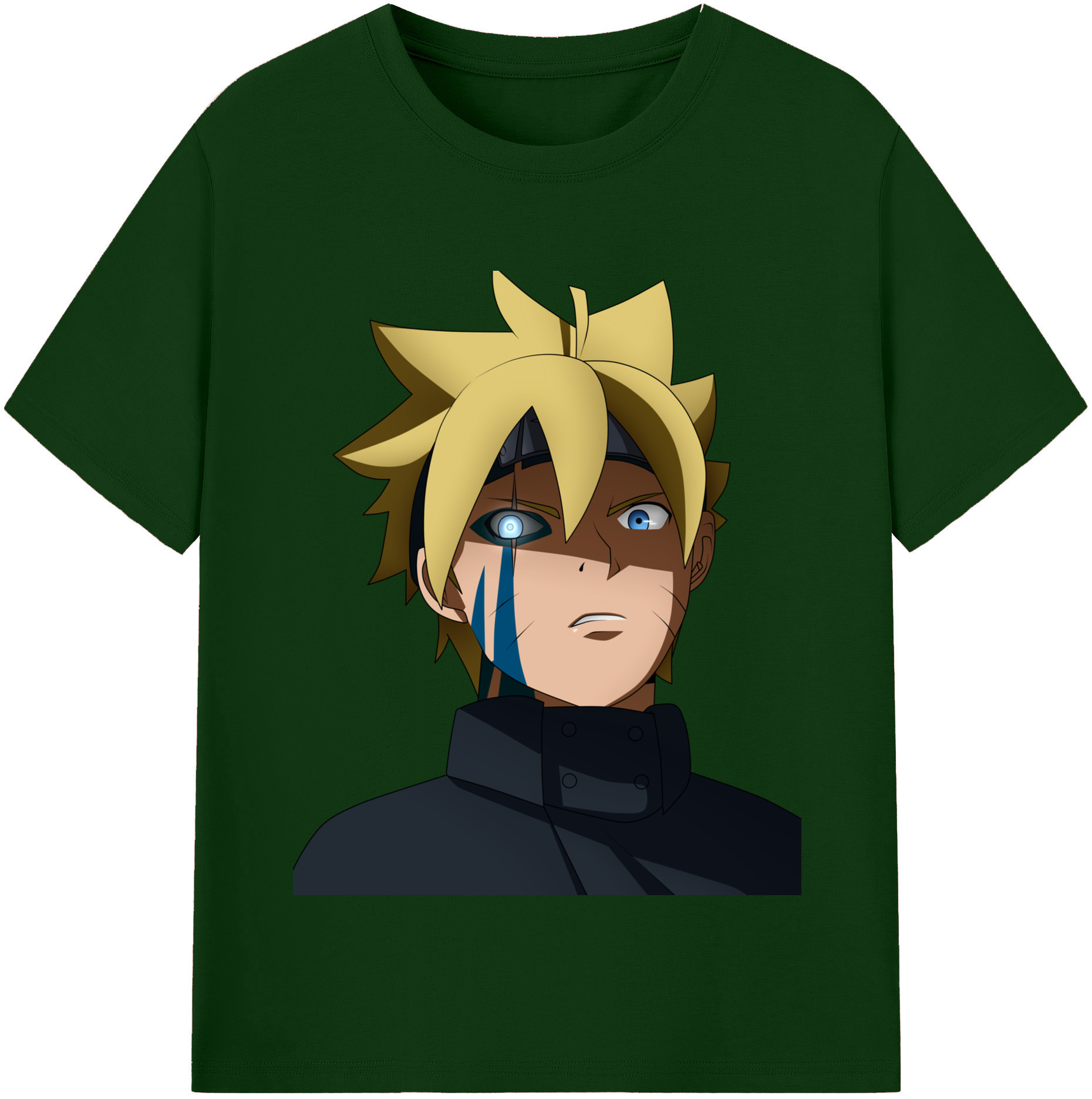 （画像用） NARUTO -ナルト- うずまき ボルト Uzumaki Boruto 綿100％半袖Tシャツ（フロントプリント）